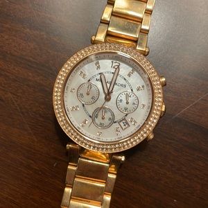 Rose Gold Michael Kors Watch